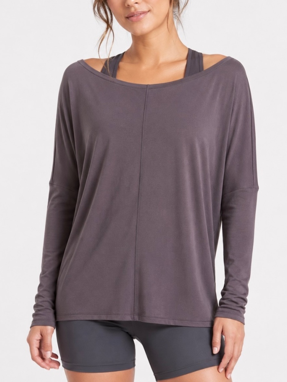 NWT Athleta Essence Flow Top, Spring Night